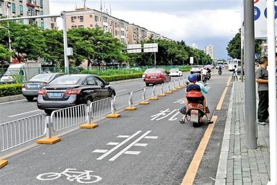 机动车违规驶入非机动车道的处罚规定